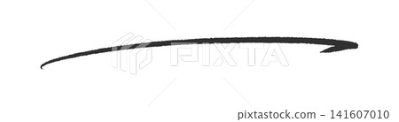 A simple, rough, hand-drawn black line - a sleek, speedy, horizontal underline design. A simple, rough, hand-drawn black line - a sleek, speedy, horizontal underline design. 141607010