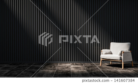 interior room with brown sofa interior room with brown sofa 141607384