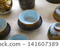 Kutani ware tea utensils... [Tea bowls and teapots] 141607389