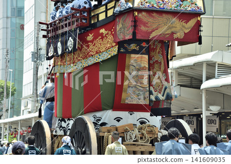 Gion Festival, Later Festival, Yamahoko Procession, Ofunehoko Float Gion Festival, Later Festival, Yamahoko Procession, Ofunehoko Float 141609035