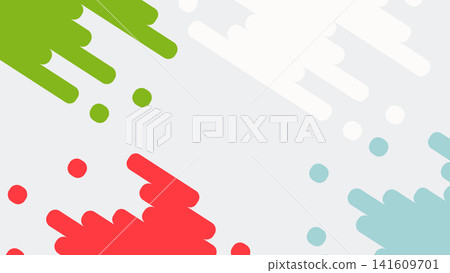 Colorful abstract background illustrations in green, red, and light blue. Colorful abstract background illustrations in green, red, and light blue. 141609701