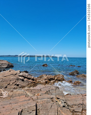 This is Beolcheonpo Beach in Seosan, South Chungcheong Province, South Korea. This is Beolcheonpo Beach in Seosan, South Chungcheong Province, South Korea. 141610166