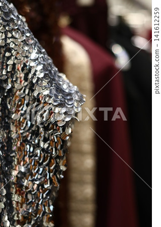 Clothes store in shopping mall. Clothes store in shopping mall. 141612259