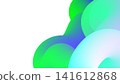 Abstract gradient fluid shapes flowing diagonally, creating a modern, colorful background 141612868