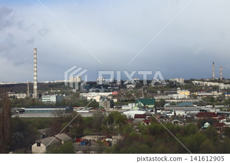 View of the Cecani district from the center of Chisinau. View of the Cecani district from the center of Chisinau. 141612905