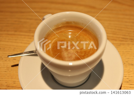 A beautifully crafted cup of coffee espresso. A beautifully crafted cup of coffee espresso. 141613063