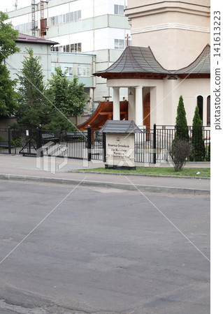 The symbiosis of an industrial building and a church. The symbiosis of an industrial building and a church. 141613223