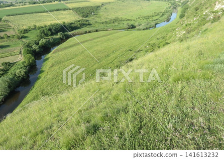 The valley of the river Reut. The valley of the river Reut. 141613232