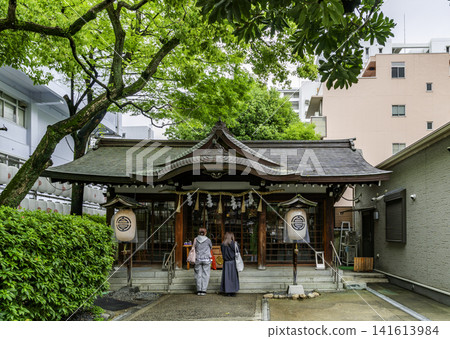 Samuhara Shrine, Main Hall, Itachibori, Osaka, Osaka City, Osaka Prefecture Samuhara Shrine, Main Hall, Itachibori, Osaka, Osaka City, Osaka Prefecture 141613984
