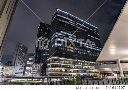 大阪夜景,梅田,JR大阪站,Innogate Osaka,大阪市,大阪府 大阪夜景,梅田,JR大阪站,Innogate Osaka,大阪市,大阪府 141614107