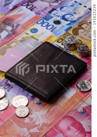 Philippines, Philippine peso banknotes and coins for trade and exchange Philippines, Philippine peso banknotes and coins for trade and exchange 141615239