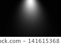 Soft overhead spotlight on black studio background for presentations Soft overhead spotlight on black studio background for presentations 141615368