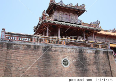 Scenery of the Imperial Palace in Hue, Vietnam 141616470