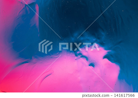 Abstract blue and pink fluid creating an active texture and gradient background Abstract blue and pink fluid creating an active texture and gradient background 141617566