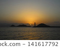 Seaside town of Turgutreis and spectacular sunsets 141617792