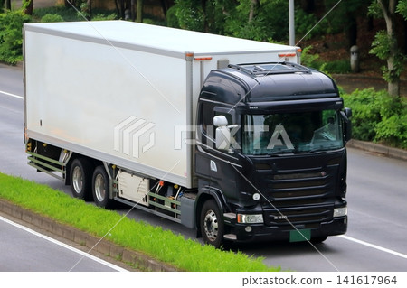Logistics truck Logistics truck 141617964