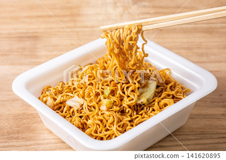 Cup fried noodles Cup fried noodles 141620895