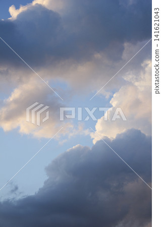 It is an atmospheric sunset sky. It is an atmospheric sunset sky. 141621043