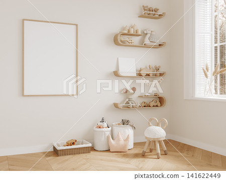 empty white shelf in a kitchen room empty white shelf in a kitchen room 141622449
