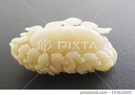 Isoe: A crustacean parasite that infests the oral cavity of fish such as sea bream. 141622607