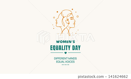 Creative Womens Equality Day Face Illustration Creative Womens Equality Day Face Illustration 141624662