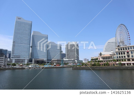 Minato Mirai cityscape Minato Mirai cityscape 141625136