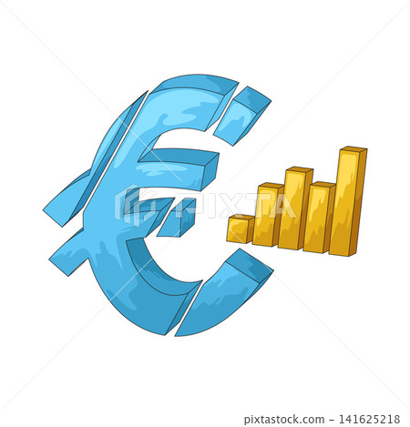 Illustration of Euro Illustration of Euro 141625218