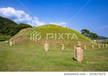 福岡縣築前町仙道古墳的景色 福岡縣築前町仙道古墳的景色 141625678