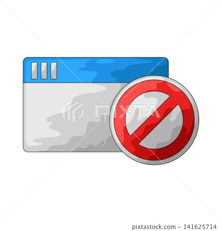 Illustration of Banned Illustration of Banned 141625714