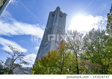 Landmark tower of blue sky Landmark tower of blue sky 141626747