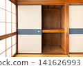 A Japanese-style room with sliding doors and paper screens; a Showa-era house; an old house. 141626993