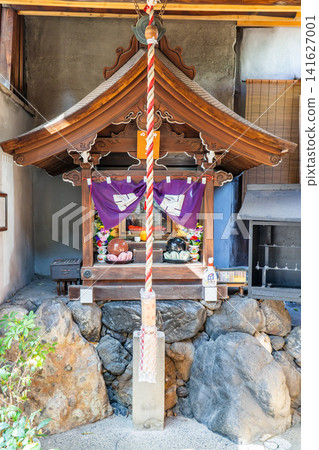 京都、姊小路、高松神明神社、神明地藏(真田幸村的本尊佛:幸村的智慧地藏) 接受智慧的好處 京都、姊小路、高松神明神社、神明地藏(真田幸村的本尊佛:幸村的智慧地藏) 接受智慧的好處 141627001