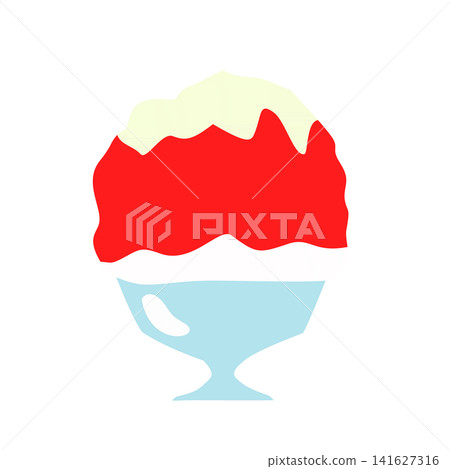strawberry condensed milk shaved ice strawberry condensed milk shaved ice 141627316