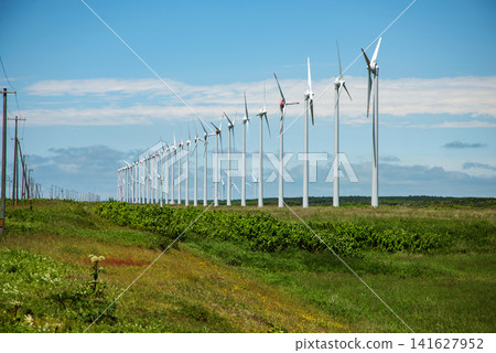 Wind-power generation Wind-power generation 141627952