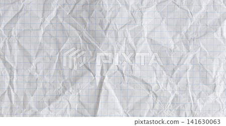 Messed up squared paper sheet background for business planning Messed up squared paper sheet background for business planning 141630063