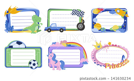 Kids Memo Note Frames 141630234