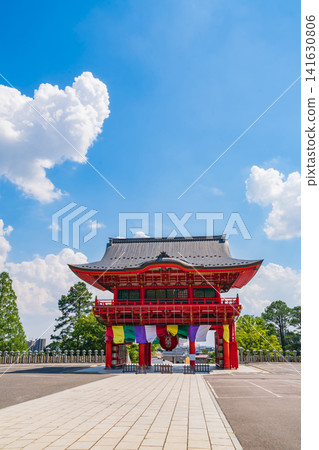 Myo-o-mon Gate of Inuyama Naritasan Temple (Inuyama City, Aichi Prefecture) Myo-o-mon Gate of Inuyama Naritasan Temple (Inuyama City, Aichi Prefecture) 141630806