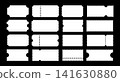 Admit one tickets mockup. Flat blanks backgrounds layout. Simple Ticket pattern for cinema, circus, theater, festival, casino, club. Empty template. Boarding minimal blank, lottery, sale coupon. 141630880