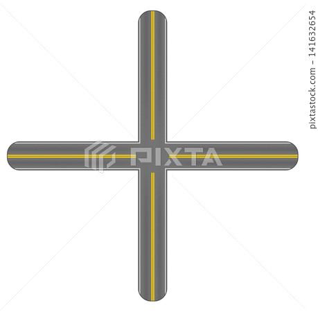 This is an illustration of an intersection. This is an illustration of an intersection. 141632654