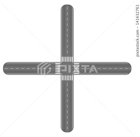 This is an illustration of an intersection. 141632761