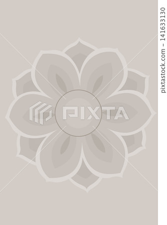 Beige background with Dancheong image. Beige background with Dancheong image. 141633130