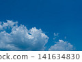 Summer sky and cloud scenery 141634830
