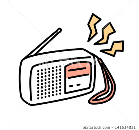 Disaster prevention radio (2 colors) Disaster prevention radio (2 colors) 141634831