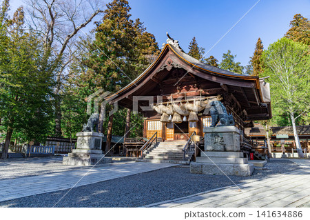諏訪大社、下社秋宮、神樂堂 141634886