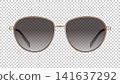 sunglasses vector illustration realistic with transparent glass 141637292