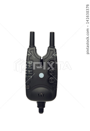 Fishing alarm isolated on white background. Fishing alarm isolated on white background. 141638376