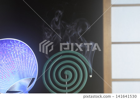 Shoji screens and mosquito coils: A summer image Shoji screens and mosquito coils: A summer image 141641530