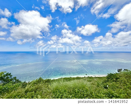 View from Higa Road Park in Miyako Island View from Higa Road Park in Miyako Island 141641952