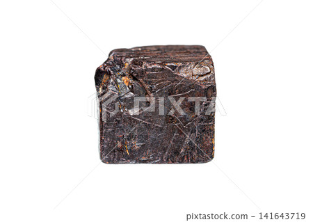 Cubic limonite crystal Cubic limonite crystal 141643719