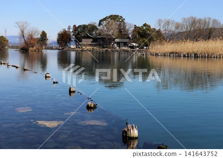 在Ukishima附近的一個海濱公園的風景 在Ukishima附近的一個海濱公園的風景 141643752